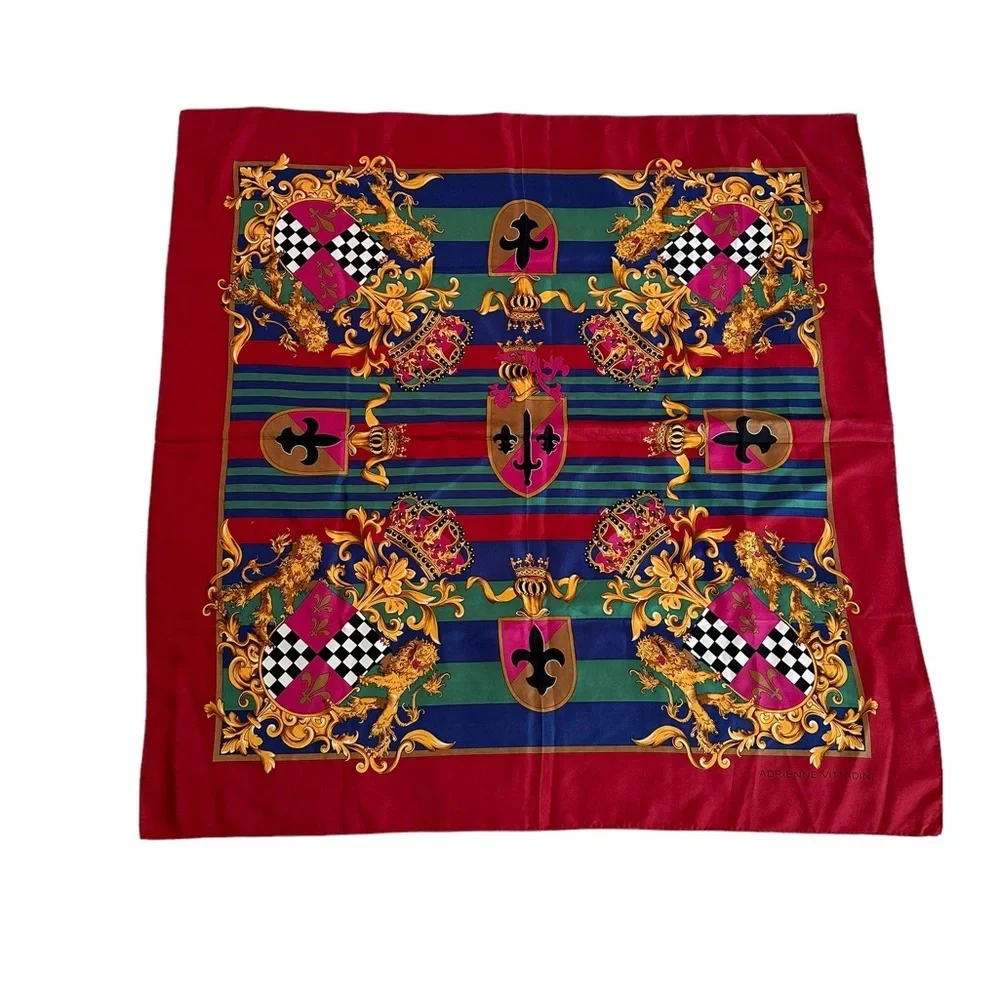 Adrienne Vittadini Multicolored Scarf Size 34 x 35